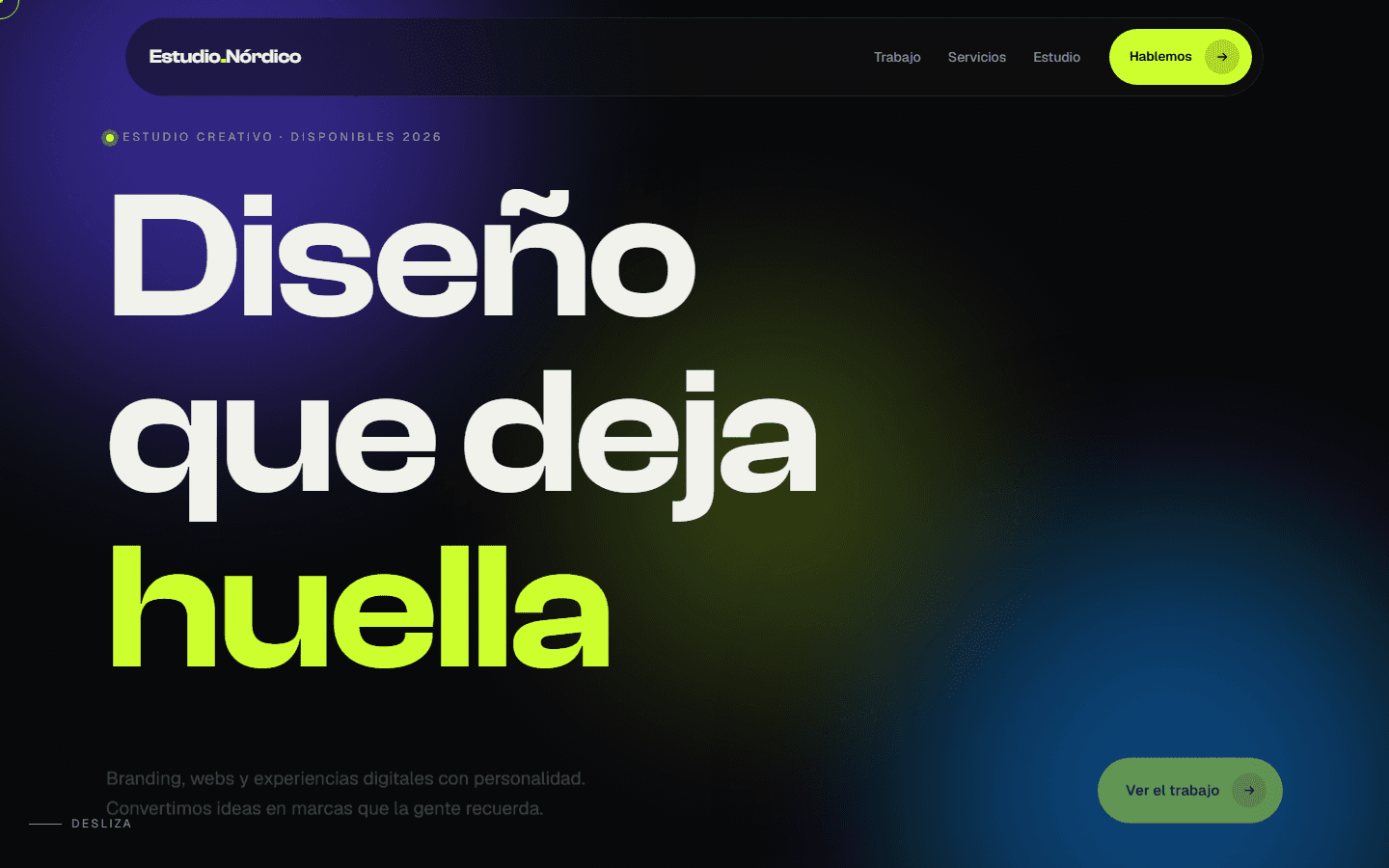 Estudio Nórdico · Web · Agencia